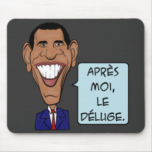 Barack Obama Na mij de zondvloed Muismat
