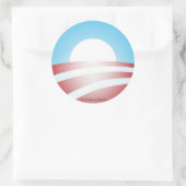 Barack Obama "O" Sticker (Tas)