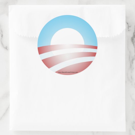 Barack Obama "O" Sticker (Tas)