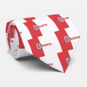 Barack Obama Ohio Stropdas (Opgerold)