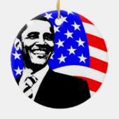 Barack Obama Ornament (Achterkant)