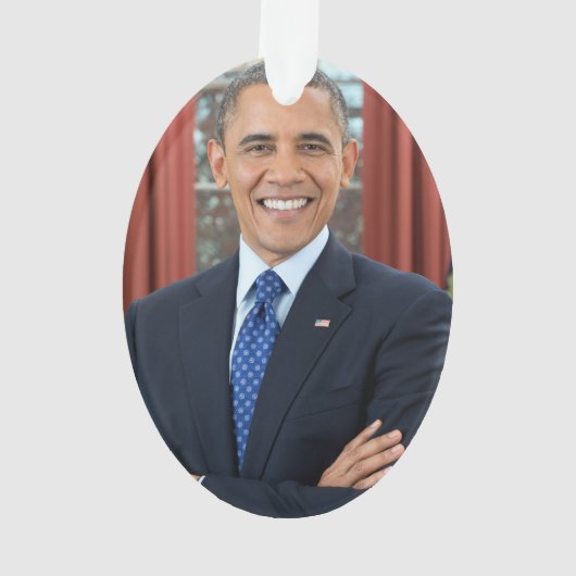 Barack Obama Ornament (achterkant)