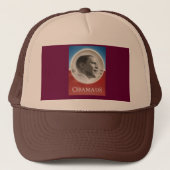 BARACK OBAMA-PETTEN TRUCKER PET (Voorkant)