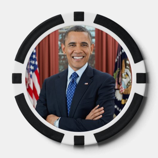 Barack Obama Pokerchips (Voorkant)