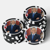 Barack Obama Pokerchips (Opstapeling)