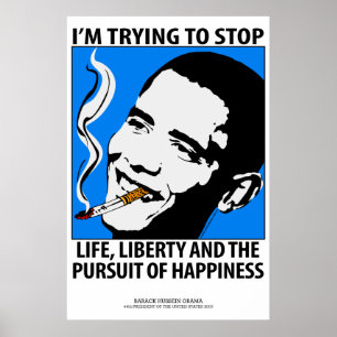 Barack Obama Politiek Satire Poster