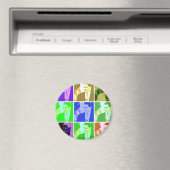 Barack Obama Pop Art Magneet (Insitu (Vaatwasser))
