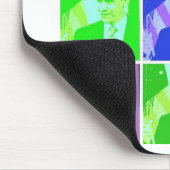 Barack Obama Pop Art Muismat (Hoek)