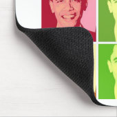 Barack Obama Pop Art Muismat (Hoek)