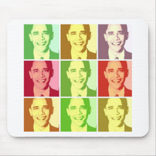 Barack Obama Pop Art Muismat