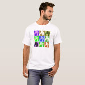 Barack Obama Pop Art T-shirt (Voorkant volledig)