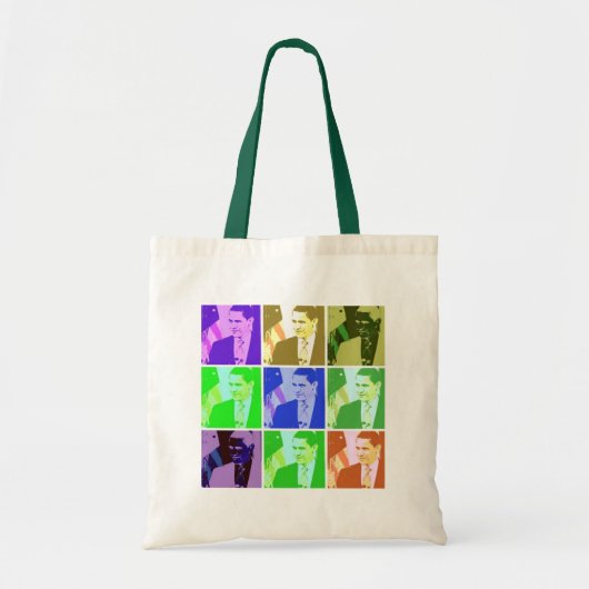 Barack Obama Pop Art Tote Bag (Voorkant)