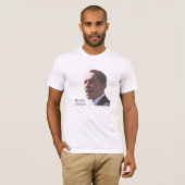 Barack Obama Portrait T-Shirt (Voorkant volledig)