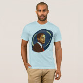 Barack Obama Portrait T-Shirt (Voorkant volledig)