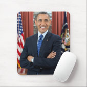 Barack Obama portret Muismat (Met muis)