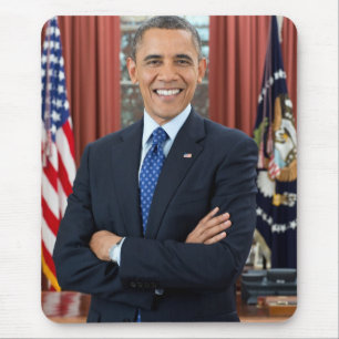 Barack Obama portret Muismat