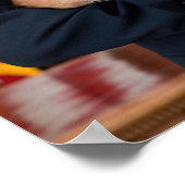 Barack Obama portret Poster (Hoek)