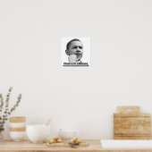 Barack Obama Poster (Keuken)