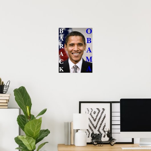 BARACK OBAMA POSTER (Thuiskantoor)