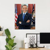 Barack Obama Poster (Thuiskantoor)