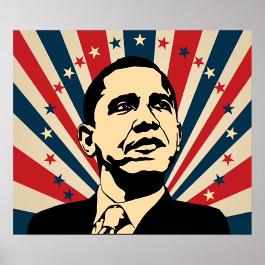 Barack Obama Poster (Voorkant)