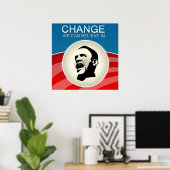 Barack Obama Poster (Thuiskantoor)