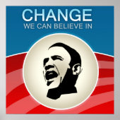 Barack Obama Poster (Voorkant)