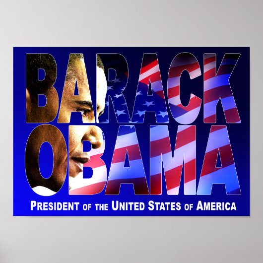 Barack Obama! Poster (Voorkant)