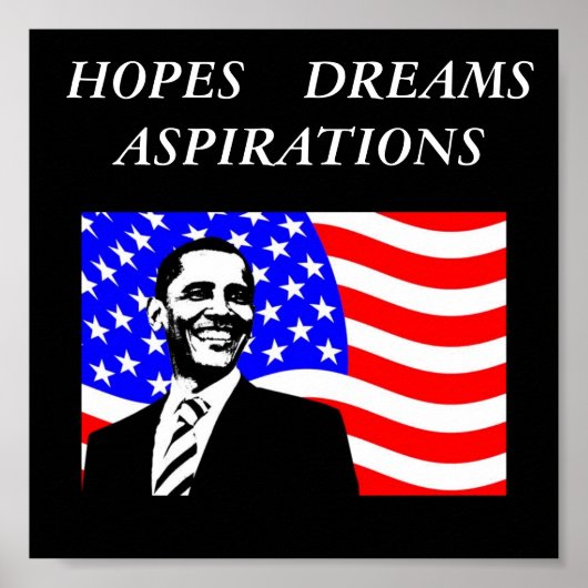 Barack Obama Poster (Voorkant)