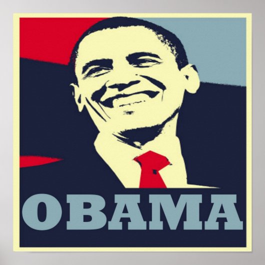 Barack Obama Poster (Voorkant)