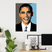Barack Obama Poster (Thuiskantoor)
