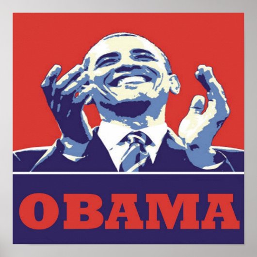 Barack Obama Poster (Voorkant)