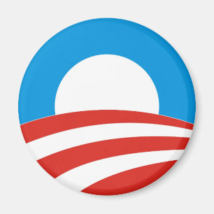 barack obama president vs logo verkiezingen 2012 magneet