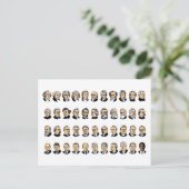 Barack Obama - Presidenten van de verenigde staten Briefkaart (Staand voorkant)