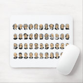 Barack Obama - Presidenten van de verenigde staten Muismat (Met muis)