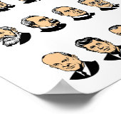 Barack Obama - Presidenten van de verenigde staten Poster (Hoek)