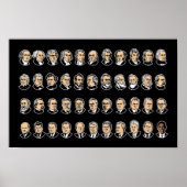 Barack Obama - Presidenten van de verenigde staten Poster (Voorkant)
