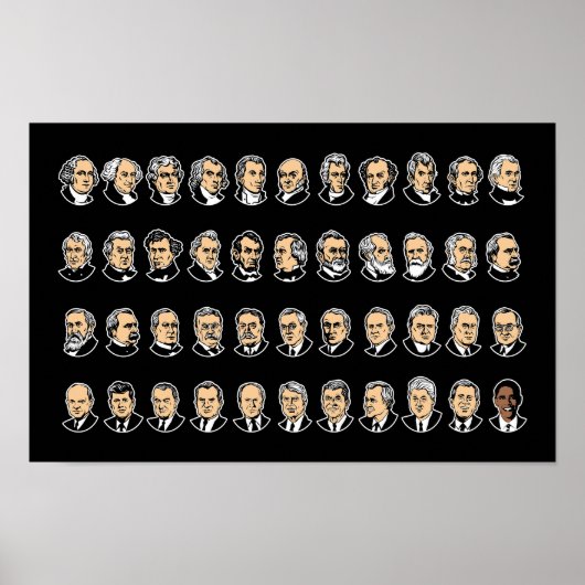 Barack Obama - Presidenten van de verenigde staten Poster (Voorkant)