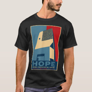 Barack Obama Presidentieel Centrum T-shirt