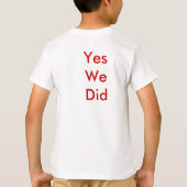 Barack Obama Presidentieel shirt (Achterkant)