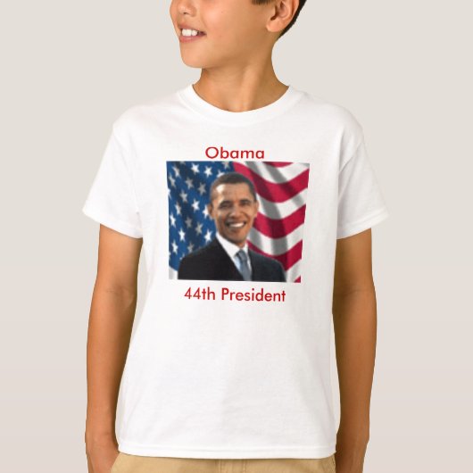 Barack Obama Presidentieel shirt (Voorkant)