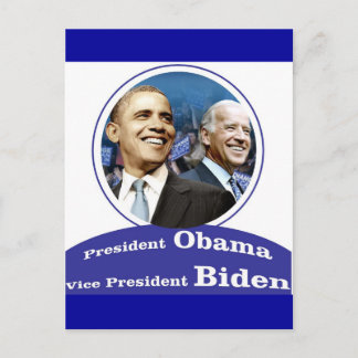 BARACK OBAMA Presidentiële inauguratie-cadeautjes Briefkaart