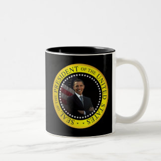 Barack Obama - Presidentiële Mok van zeehonden
