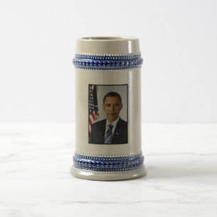 Barack Obama Presidentiële Portret Bierpul