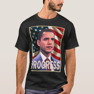 Barack Obama Progress 2008 T-shirt