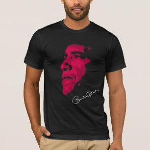 Barack Obama Red Signature T-shirt