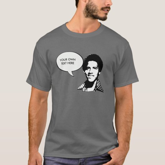 Barack Obama retro T-shirt (Voorkant)