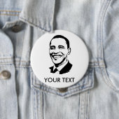 Barack Obama Ronde Button 4,0 Cm (In situ)