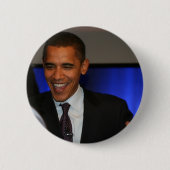 Barack Obama Ronde Button 5,7 Cm (Voorkant)