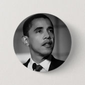 barack obama ronde button 5,7 cm (Voorkant)